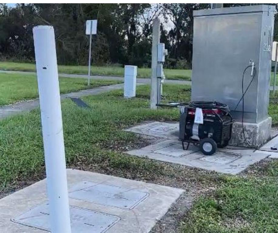 
After Hurricane Milton, a Florida man was arrested for trying to steal a generator powering a traffic light, claiming he thought it was free because it wasn't locked.